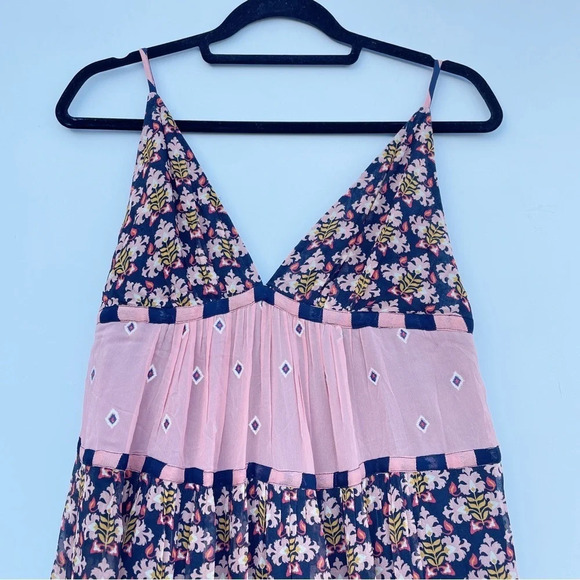 NWT Verb by Pallavi Singhee floral maxi dress Sz S - Picture 3 of 7